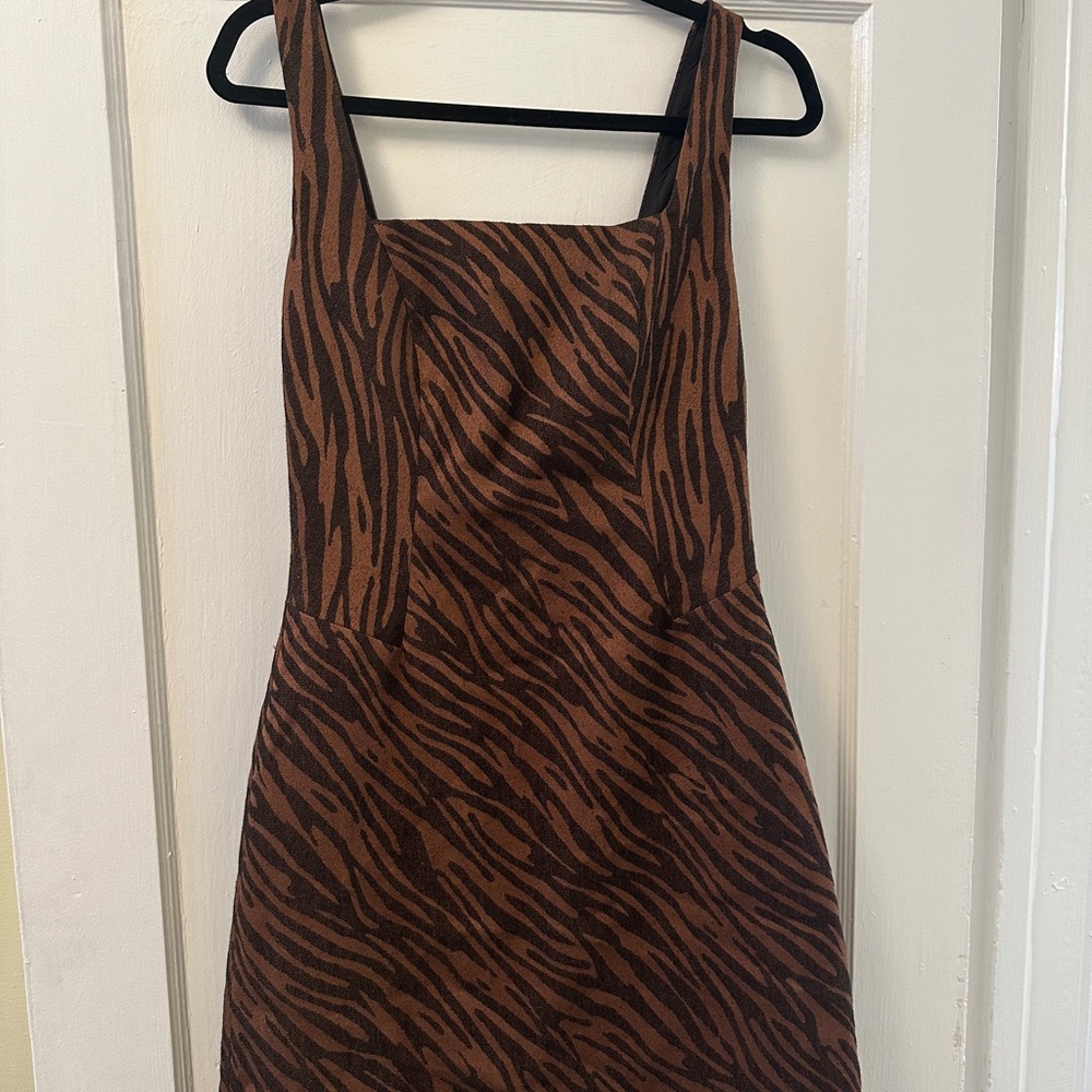 SAMSOE Casja Mini Dress Animal Print
